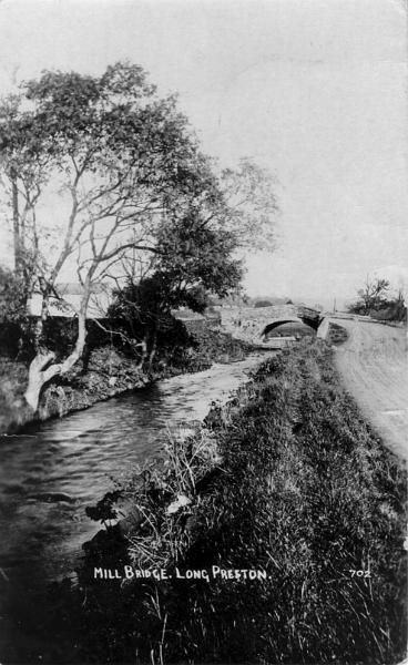 Mill Bridge - from postcard.JPG - Mill Bridge - from postcard.  ( Date not known )  The next image shows the reverse.